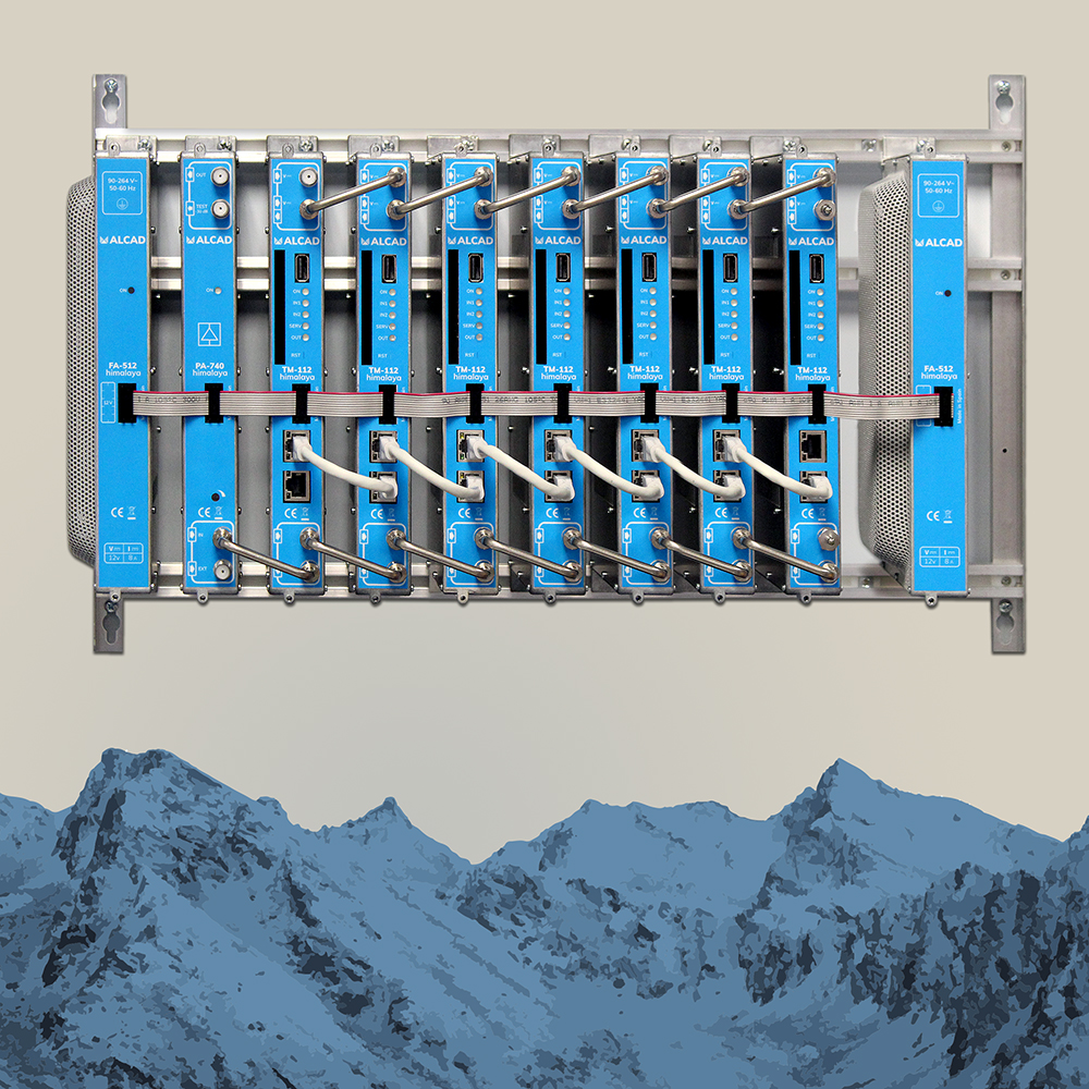 himalaya: new modular headends with redundant power supply and remote configuration